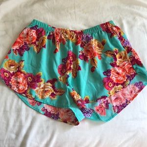 Floral shorts
